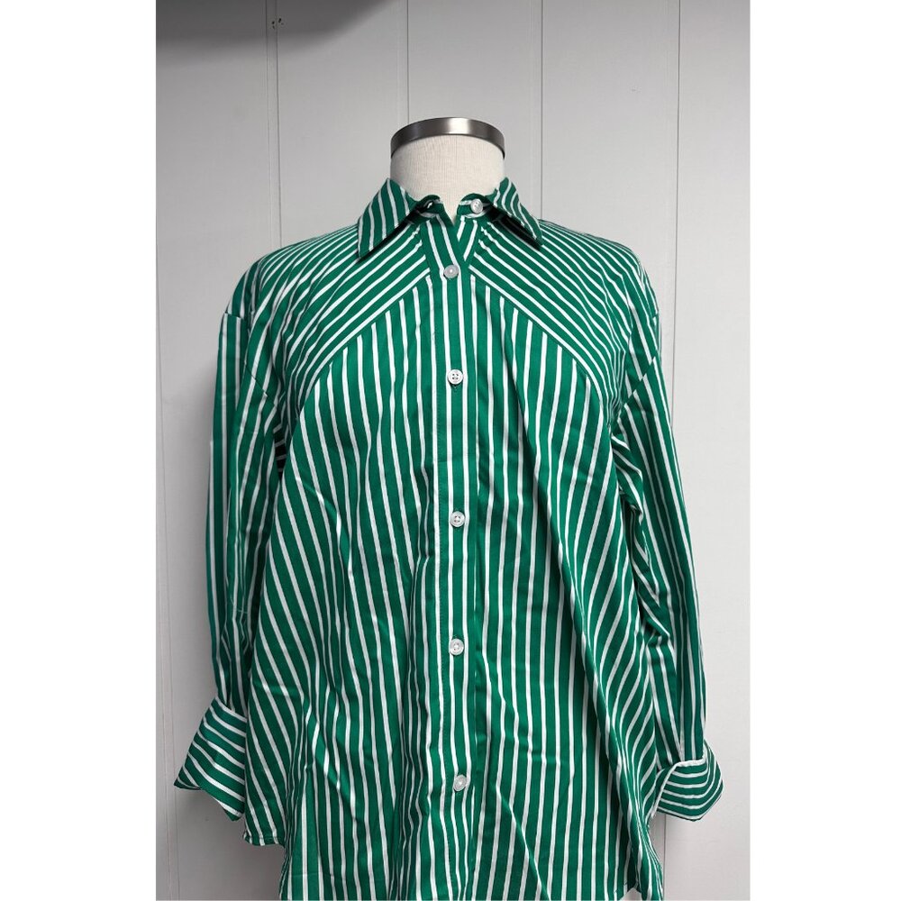 Alexis Cotton Angled Shirt